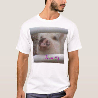 Küssen Sie mich Schwein T-Shirt