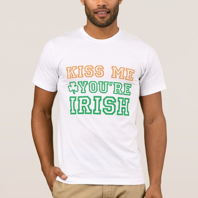 Küssen Sie mich, Sie sind Iren 2 T-Shirt (Vorderseite)