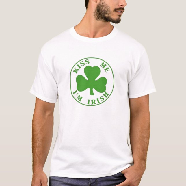 Küssen Sie mich T - Shirt der Iren-Im (Vorderseite)