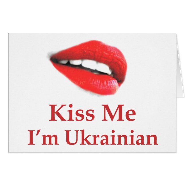 Küssen Sie mich ukrainisch (Vorderseite (Horizontal))