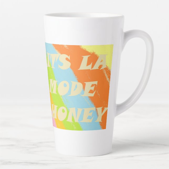 Küssen Sie schnell und schneller, was für eine Kom Milchtasse (Rechts)