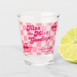 Küssen Sie sich das legendäre Bachelorette Weekend Schnapsglas