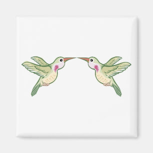 Küssen von Hummingbirds Magnet