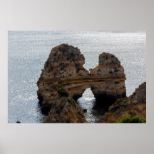 Küssende Felsen in Algarve