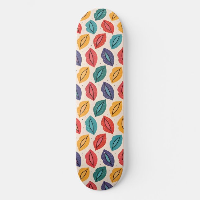Kussmuster Skateboard (Vorderseite)