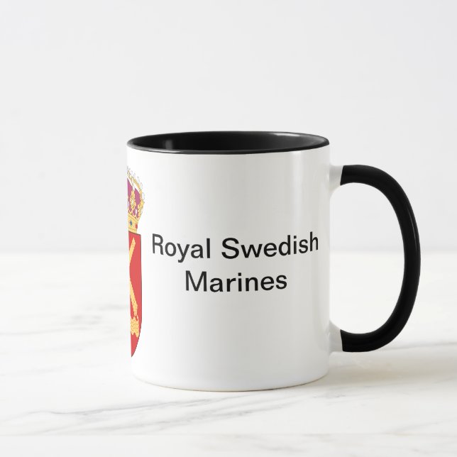 Kustartilleriet, Amfkåren, königliche schwedische Tasse (Rechts)