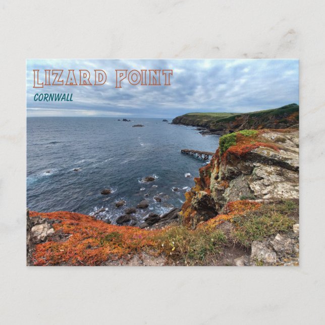 Küste am Lizard Point (Cornwall) Postkarte (Vorderseite)