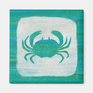 Küste   Aqua Crab Magnet