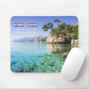 Küste bei Brela Dalmatien Kroatien Mousepad