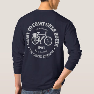 Küste bis Küste (Fahrradfahren) T-Shirt