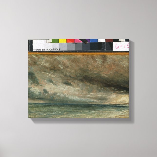 Küste Brighton - Stormy Abend, c.1828 (oi Leinwanddruck (Vorderseite)