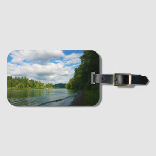 Küste des Willamette-Flusses, OR Gepäckanhänger