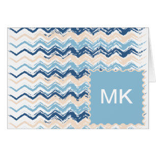 Küste-Gekritzel-Zickzack