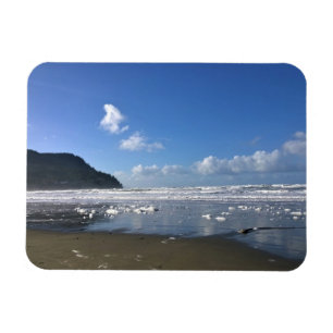 Küste im Winter, Oregon Küste Magnet