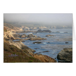 Küste Kaliforniens - Big Sur - Karte