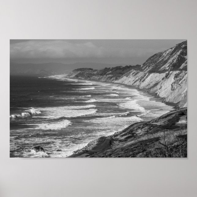 Küste Kaliforniens Poster (Vorne)
