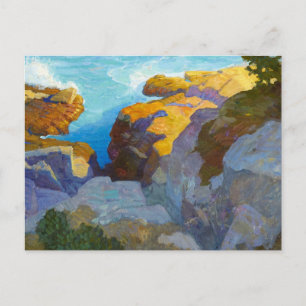 Küste Maine von Newell Convers Wyeth Postkarte