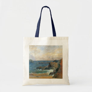 Küste mit Felsen von Paul Gauguin, Vintage Impress Tragetasche