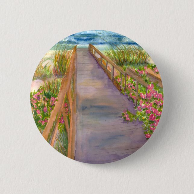 Küste Neuenglands Button (Vorderseite)