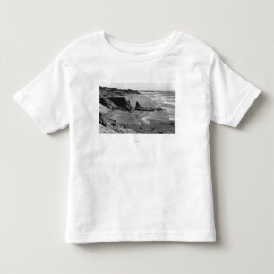 Küste Newports, Oregon-Strand-Ansicht-Oregon Kleinkind T-shirt