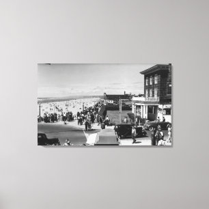 Küste, NordProminade Ansicht-Fotografie Oregons Leinwanddruck