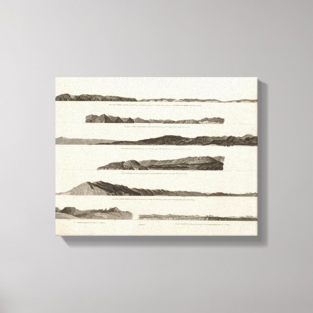 Küste Nordwestamerikas 4 Leinwanddruck (Vorderseite)