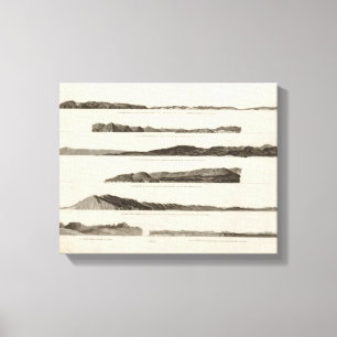 Küste Nordwestamerikas 4 Leinwanddruck