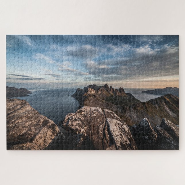 Küste Norwegens Puzzle (Horizontal)