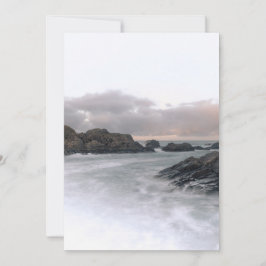 Küste Norwegens Seascape Karte