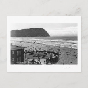 Küste, Oregon Beach Szene von Air Fotograf Postkarte
