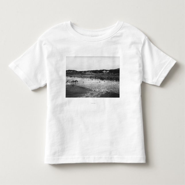 Küste, Oregon, das Stunden-Strand-Szene badet Kleinkind T-shirt (Vorderseite)