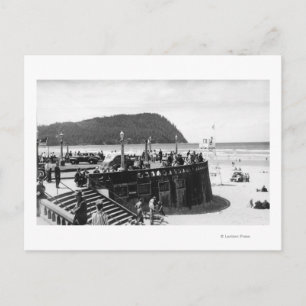 Küste, Oregon Turnaround und Tillamook Head Postkarte