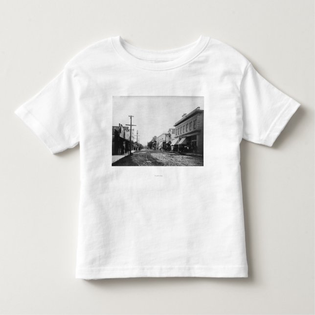 Küste, Oregonhauptstraßen-Ansicht-Fotografie Kleinkind T-shirt (Vorderseite)