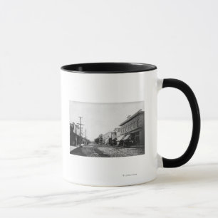 Küste, Oregonhauptstraßen-Ansicht-Fotografie Tasse