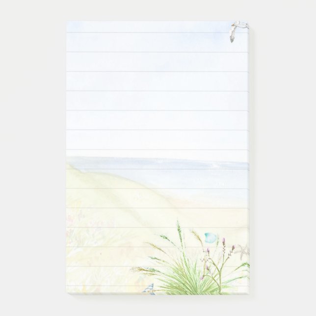 Küste Post-it Klebezettel (Vorderseite)