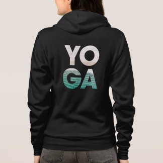 Küste Ruhe Yoga Beach Szene Hoodie