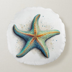 Küste Rundes Kissen