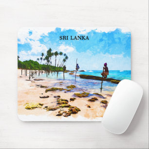 Küste Sri Lankas Mousepad