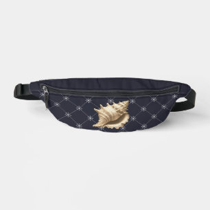 Küste/Strand/nautischer Muschel Bauchtasche