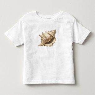 Küste/Strand/nautischer Muschel Kleinkind T-shirt
