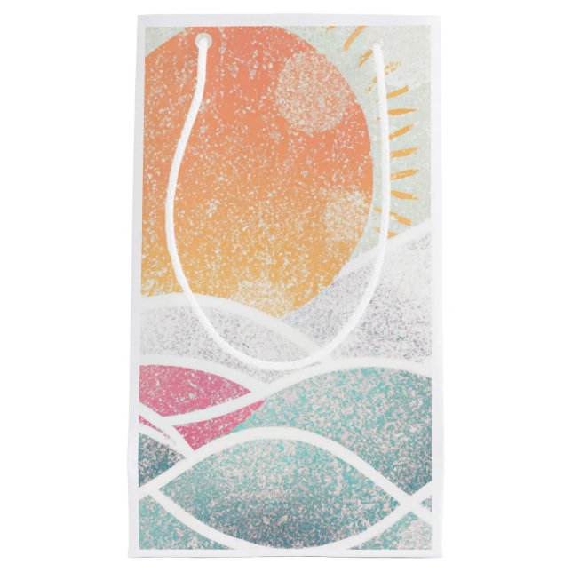 Küste/Strand/sonnig Kleine Geschenktüte (Vorderseite)
