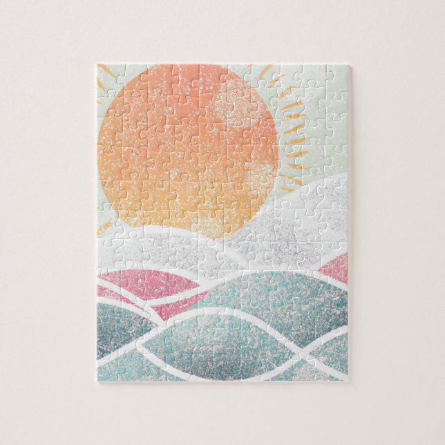 Küste/Strand/sonnig Puzzle (Vertikal)