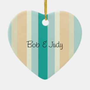 Küste Stripes Muster Keramikornament