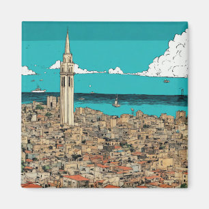 Küste Tel Aviv City, Israel Magnet
