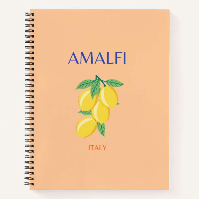 Küste von Amalfi, Italien, Reisen Kunst, Pastel, O Notizbuch (Vorderseite)