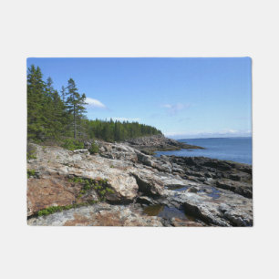 Küste von Bar Island im Acadia National Park Fußmatte