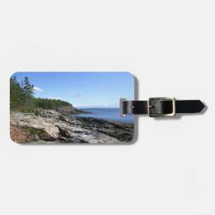 Küste von Bar Island im Acadia National Park Gepäckanhänger