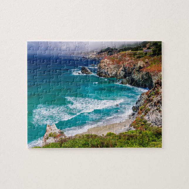 Küste von Big Sur, Kalifornien Puzzle (Horizontal)