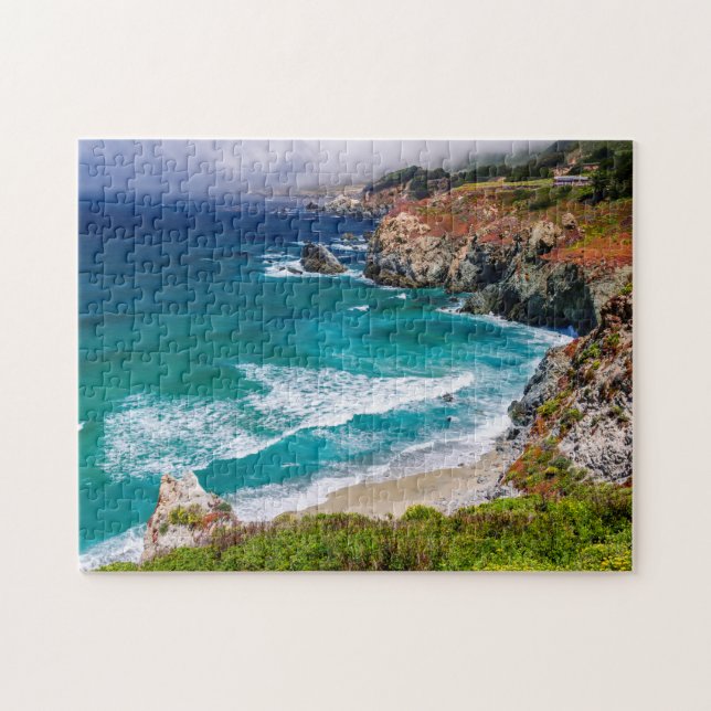 Küste von Big Sur, Kalifornien Puzzle (Horizontal)