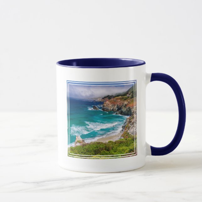 Küste von Big Sur, Kalifornien Tasse (Rechts)